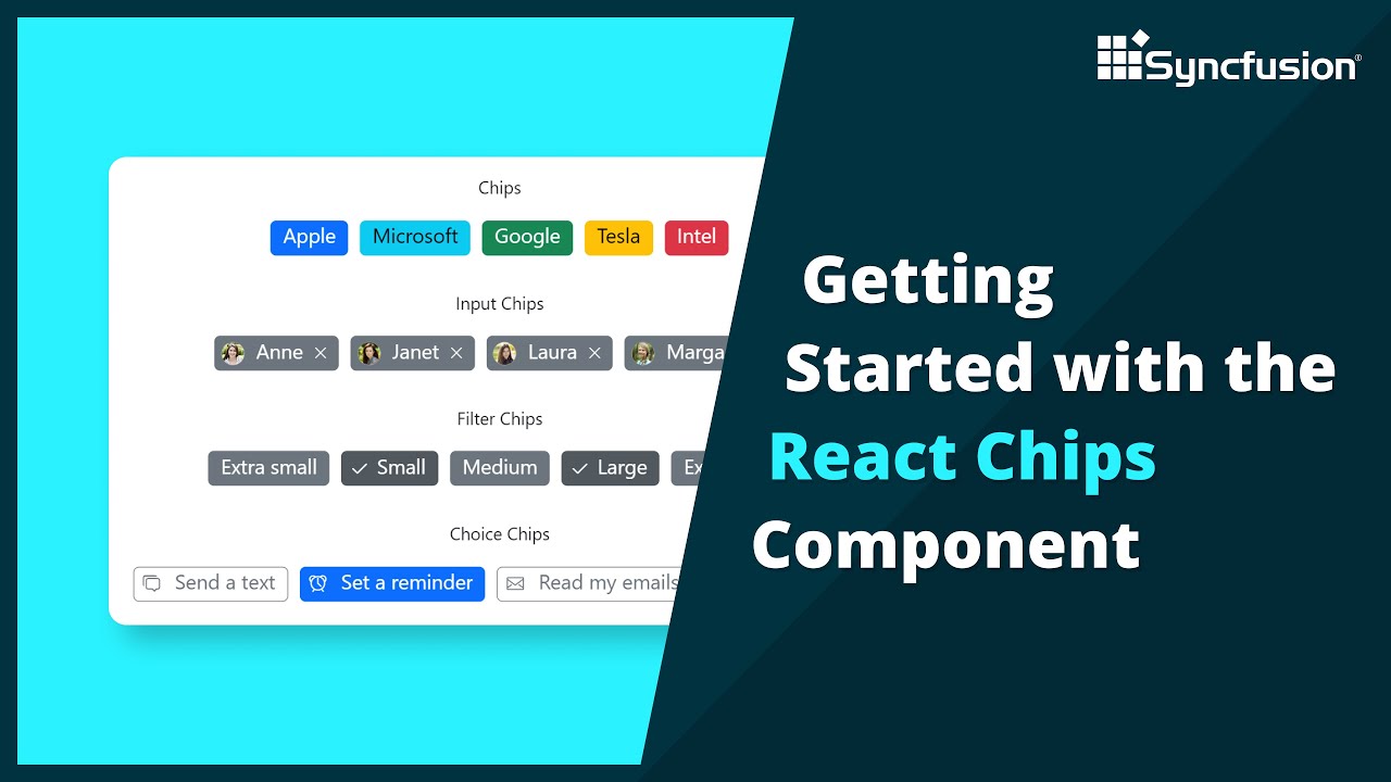 Getting Started with the React Chips Component