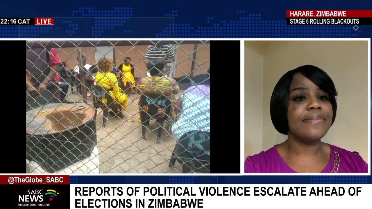 Reports of political violence escalate ahead of Zimbabwe elections