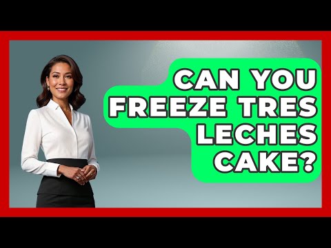 Can You Freeze Tres Leches Cake? - Latin Music Revolution