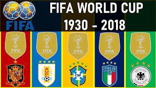 FIFA WORLD CUP • ALL WINNERS 1930 - 2018