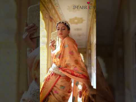 The Fabrica Sanskriti Organza Jacquard Wholesale Saree Catalog – product video thumbnail