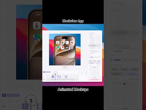Mockview macOS (5.0) App Update with Animated Video Mockups thumbnail