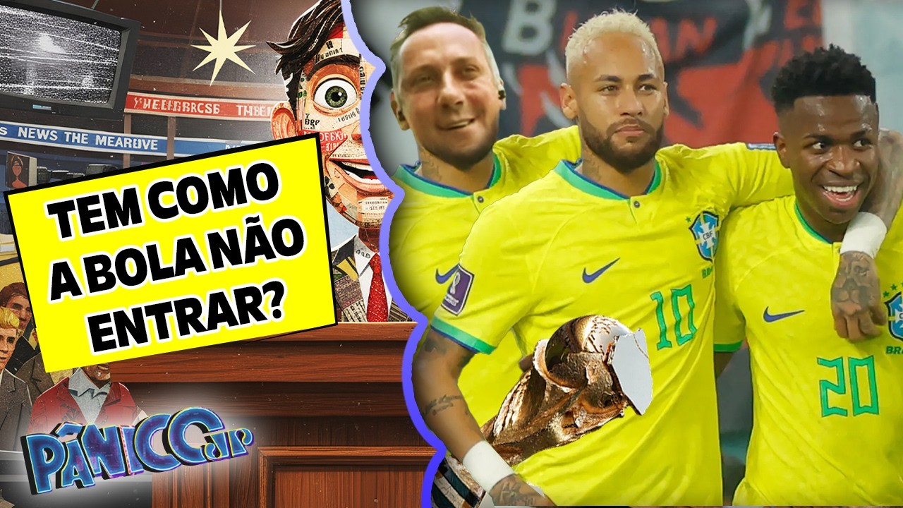 BRASIL DE 2026 É TIME PARA TRAZER O CANECO OU PARA LEVAR NO CANECO? FUZIL BATE-BOLA NO PÂNICO!