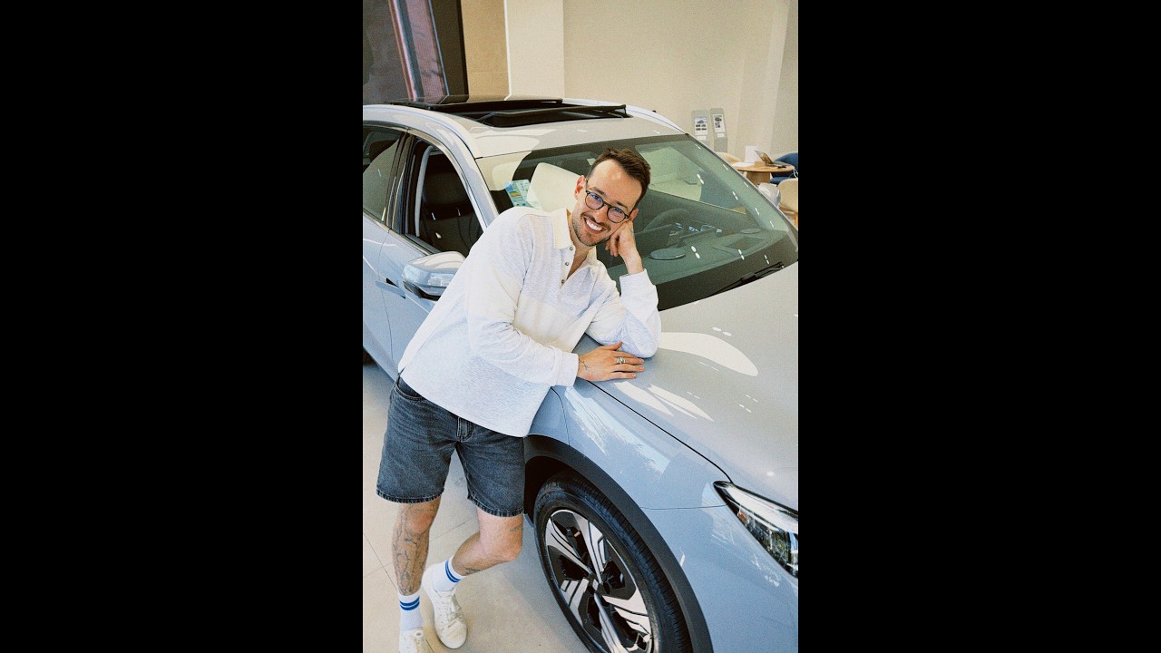 Eduardo Emanuel na concessionária Geely