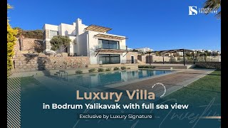 Роскошная вилла в Бодрум, Ялыкавак, с полным видом на море, эксклюзив от Luxury Signature