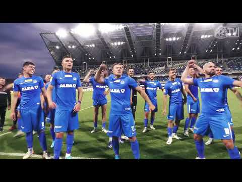 Lo,lo,lo Ruch na wyjeżdzie piłkarze i kibice Ruchu Chorzów po wygranej w Rzeszowie 3-2  8.08.2022