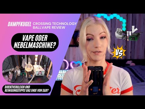Crossing Technology Ruby Twist Ball Vape Review - Vape oder Nebelmaschine? S&B Konkurrenz?