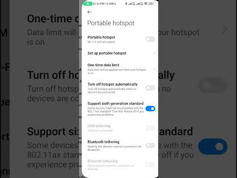 How to enable hotspot  in redmi note 9 pro | How to enable hotspot  |