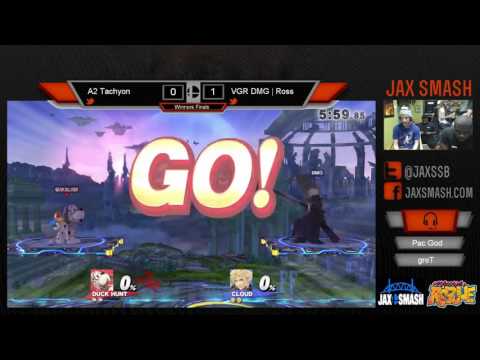 Jax Smash Weekly 6/2/16 - A2 | Tachyon(Pikachu,Duck Hunt) Vs. DMG | Ross(Cloud) WF WiiU