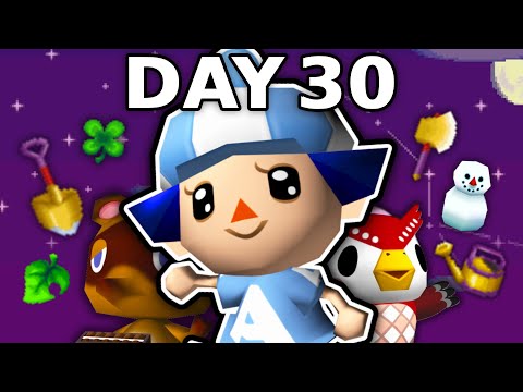 Playing 30 Days of Animal Crossing Wild World