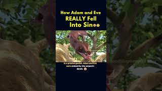 How Adam And Eve REALLY Fell Into Sin 🥺🤯 #shorts #youtube #catholic #oldtestament #jesus ##fyp
