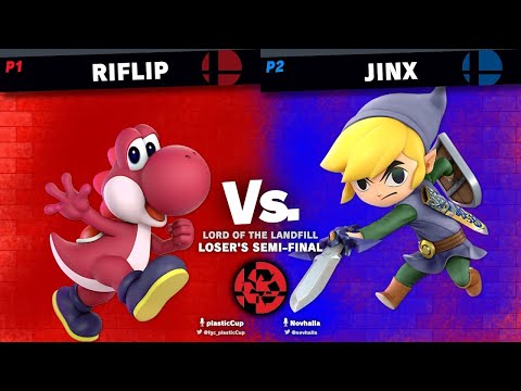 Lord of the Landfill - Loser's Semifinals - Riflip vs. Jinx - SSBU
