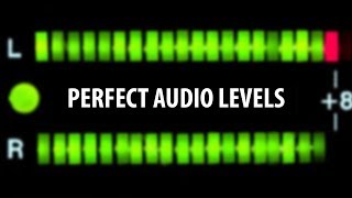 Premiere Pro: PERFECT Audio Levels