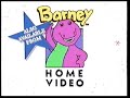 Barney Home Video 1992 2011