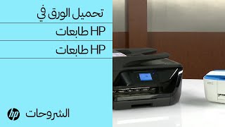 تحميل الورق في طابعات HP