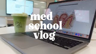med school study vlog 🧸 | uni week in my life, gastrointestinal system, anatomy challenge!