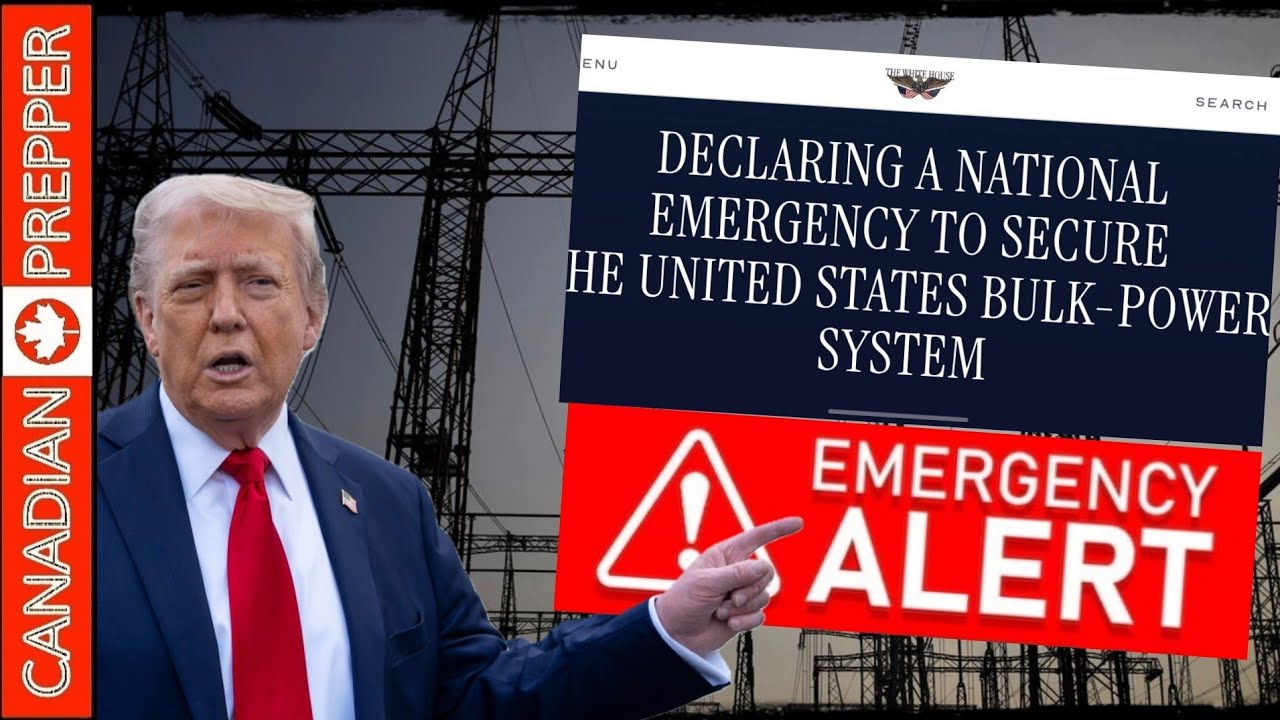 ⚡ALERT! TRUMP Declares NATIONWIDE POWER GRID EMERGENCY!