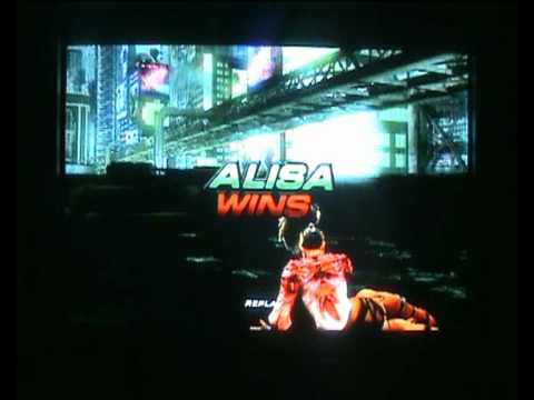 Tekken 6 Online Alisa vs Christie