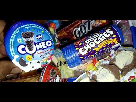 New chocolate ice-cream cone chocolate