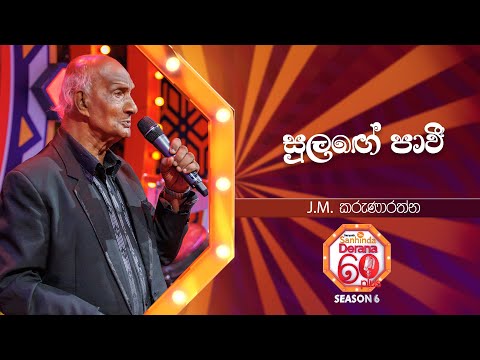 Sulange Pawee (සුලඟේ පාවී) | J.M Karunarathne | Derana 60 Plus Season 06 | Top 40 | TV Deana