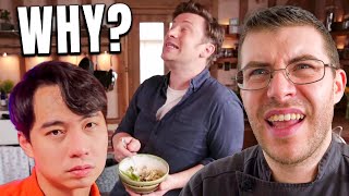 Pro Chef Reviews.. Uncle Roger HATING Jamie Oliver’s Thai Curry (LIVE)