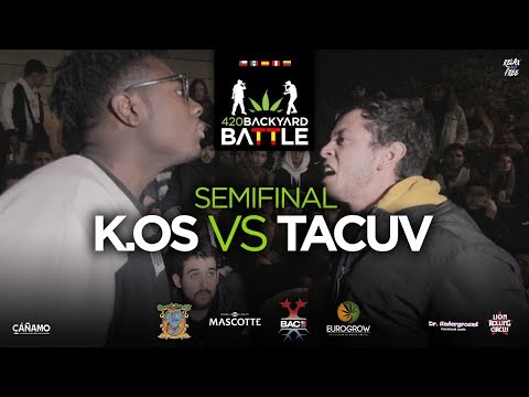 K.OS vs TACUV. SEMIFINAL Barcelona. 420 Backyard Battle 2019-20