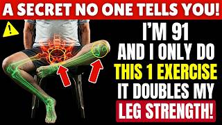 Over 75? Your Legs Are Getting WEAKER Every Week — FIX It With 1 Easy Exercise | Senior Health Tips