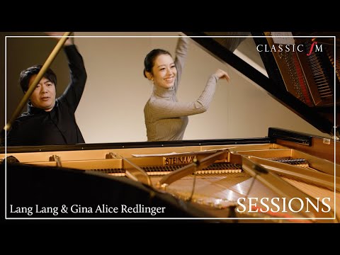 Lang Lang and Gina Alice play a breathless Brahms duet