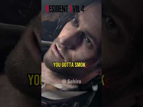 Leon Got Infected By Parasite.