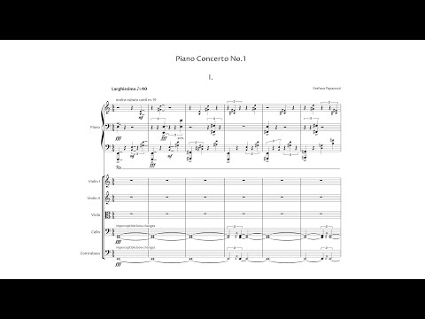 Stefano Paparozzi – Piano Concerto