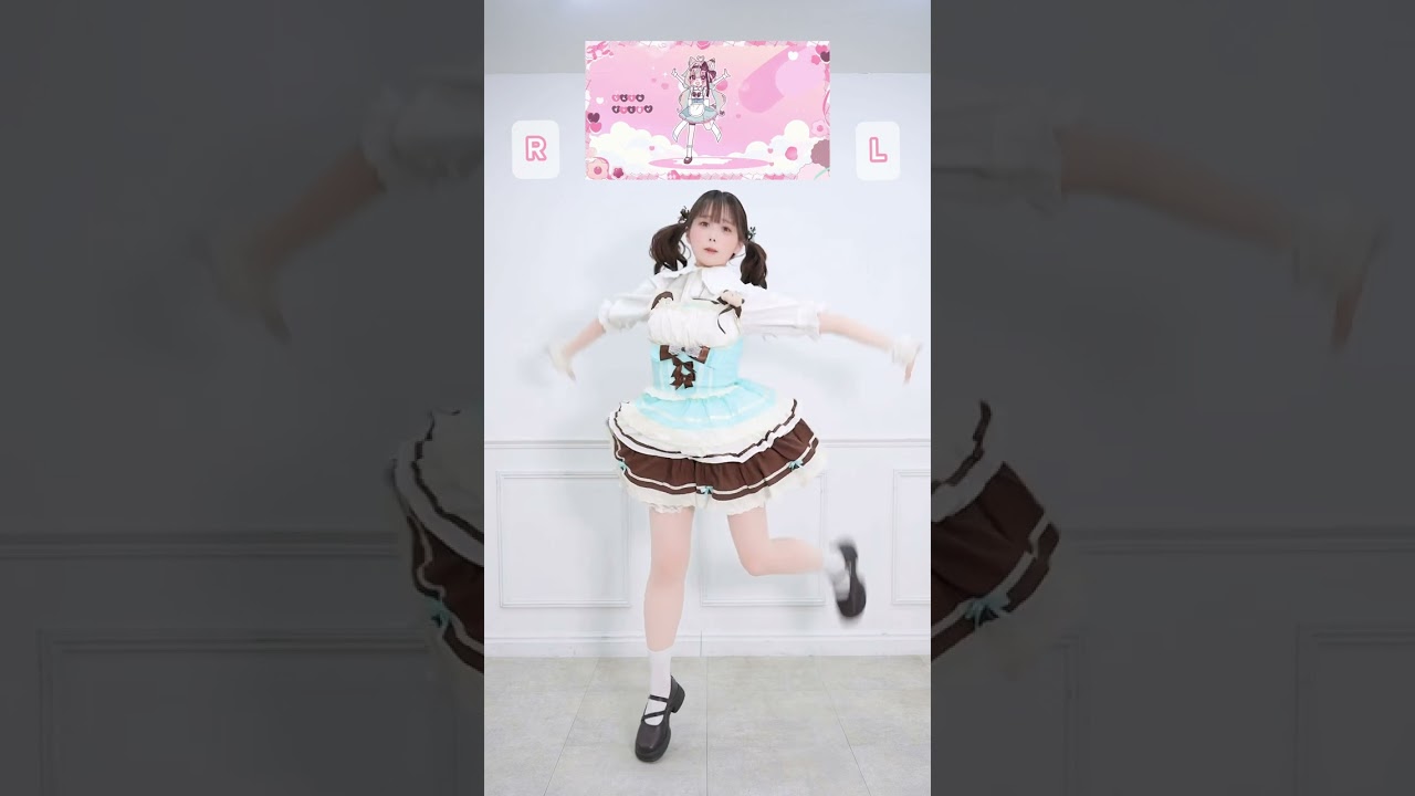 振付師が 甘狼このみ『想わせ♡らぶりー』踊ってみた！🐺🍫 #ミリプロ  #shorts