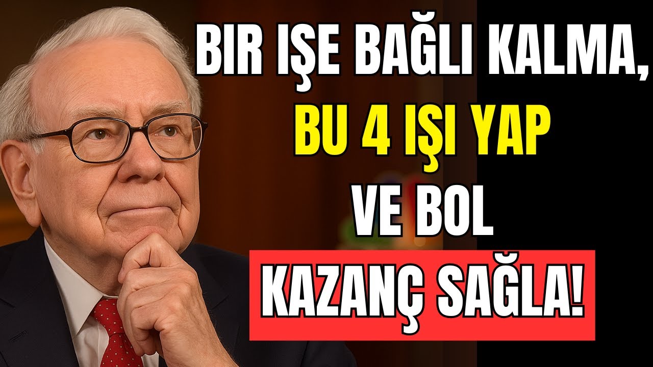 Asla Kapanmayan 4 İş — 2025’te Bile Çok Para Kazan | Warren Buffett