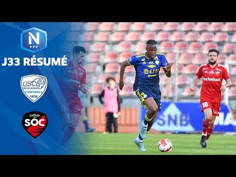 J33 | US Créteil Lusitanos - SO Cholet (4-4), le résumé | National FFF 2021-2022