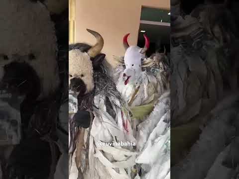 Os Caretas de Ibitiara, em Seabra, Bahia