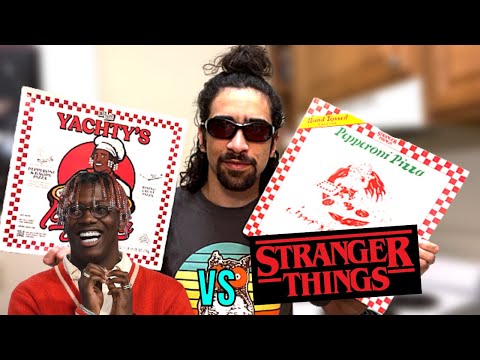Lil Yachty's Pizza VS. Stranger Things Pizza