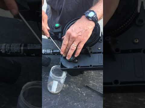 Scotty Downrigger repair - motor replacement