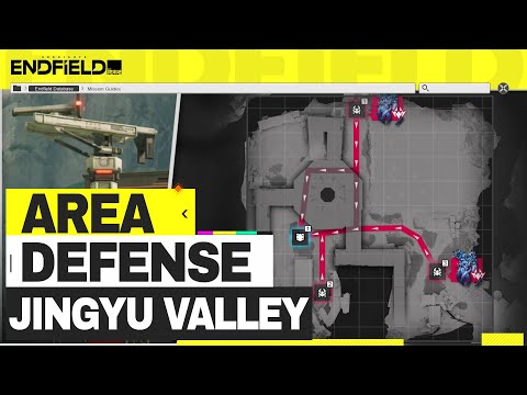 Jingyu Valley Area Defense AFK Strategy | Sky King Flats - Tower Defense【Arknights Endfield】