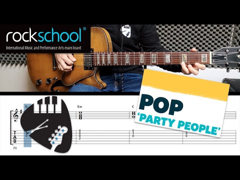 Rockschool Premiere Guitar - 'Party People' [WITH BACKING TRACK]
