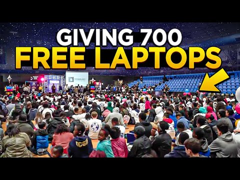 Giving 700 Free Laptops to Reward Students