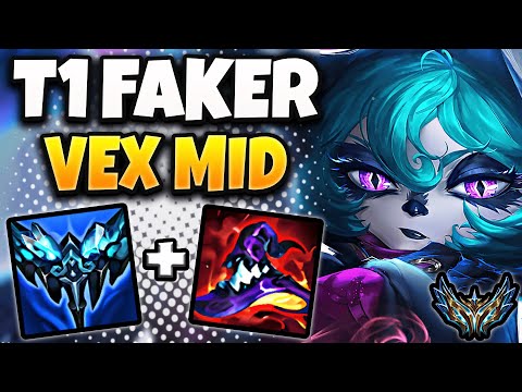 T1 Faker Vex vs Leblanc [ MID ] Korea Challenger Patch 13.17 ✅