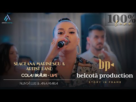 Slageana Marinescu & Artist Band - Colaj Brauri | Nunta Luis & Anamaria