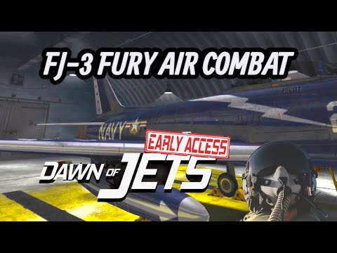 2025-07-30 Dawn of Jets VR (Quest 3): FJ-3 Fury Campaign of Air Combat - Desert Bomber Defense