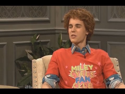 Justin Bieber Miley Cyrus Weed Skit on SNL 2013