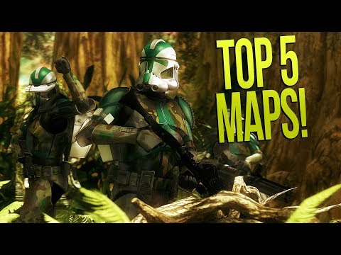 TOP 5 MAPS we want in STAR WARS BATTLEFRONT 2!