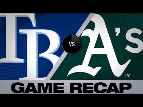 Meadows, d'Arnaud power Rays over A's | Rays-Athletics Game Highlights 6/23/19