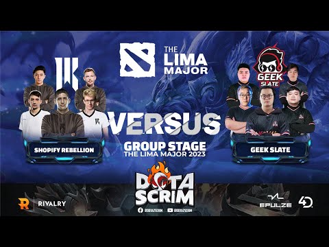 Shopify Rebellion vs Geek Slate - Lima Major 2023 - Group Stage - Game Highlights - BO2