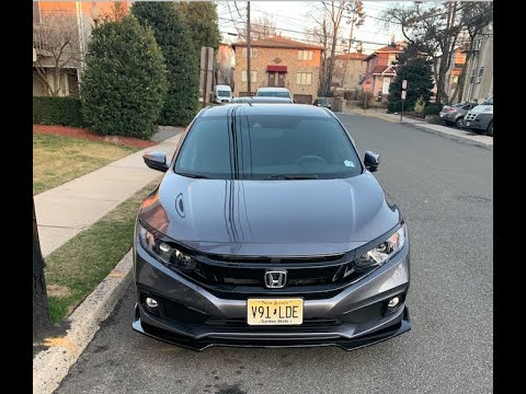 How to install a Front Lip on a 2019 Honda Civic