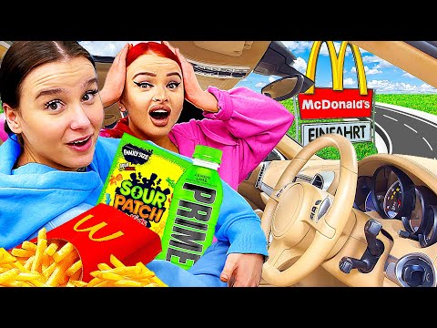 24 Stunden im AUTO überleben  ! 😫🚘 (schlimm) - Celina