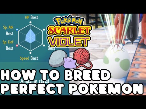 How to Breed Perfect IV Shiny Pokemon in Pokemon Scarlet and Violet