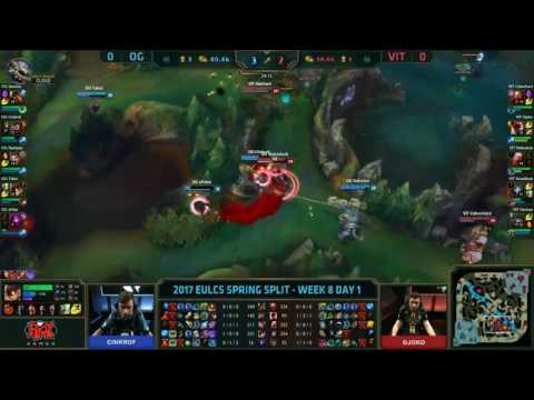 OG vs VIT Highlights Game 1 EU LCS Spring 2017 W8D1 Origen vs Vitality
